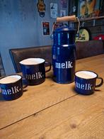Emaille melk set, Antiek en Kunst, Antiek | Emaille, Ophalen of Verzenden
