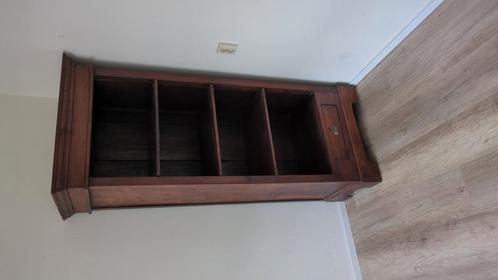 koloniaal houten boekenkast, Antiek en Kunst, Antiek | Meubels | Kasten, Ophalen