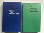 Carl Fiedmann: Twee koffers vol / Tralievader (gebonden), Boeken, Gelezen, Ophalen of Verzenden, Nederland