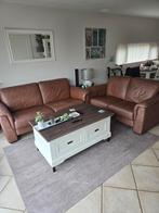 Banken leer 2 en 2.5 zits, Ophalen, Gebruikt, Leer
