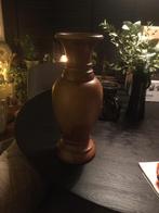 Houten vaas, Overige materialen, Gebruikt, Overige kleuren, Ophalen of Verzenden