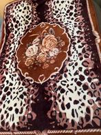 Woondeken/bedsprei/plaid met prachtige print, Ophalen of Verzenden, Zo goed als nieuw