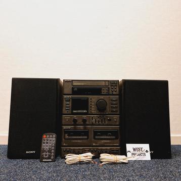 Sony Stereo Set | Cassette, CD, Tuner & Speakers | Compleet