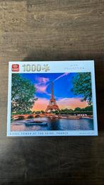 King puzzel - Eiffeltoren - 1000 stukjes, Ophalen of Verzenden, 500 t/m 1500 stukjes, Zo goed als nieuw, Legpuzzel