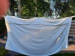 Hoeslaken wit badstof 1 persoons. 90x200cm, Eenpersoons, Ophalen of Verzenden, Zo goed als nieuw, Wit