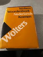 Wolters' Woordenboek Nederlands Koenen, Boeken, Woordenboeken, Ophalen of Verzenden, Gelezen, Koenen of Wolters, Nederlands