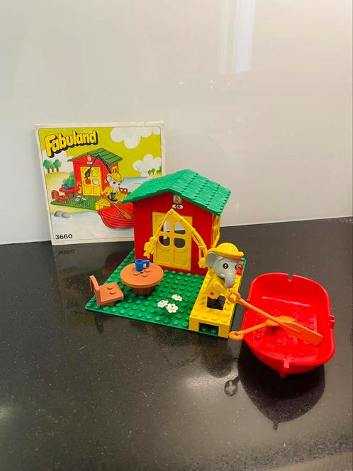 Lego Fabuland 3660 | Fisherman’s Cottage, Kinderen en Baby's, Speelgoed | Duplo en Lego, Zo goed als nieuw, Lego, Complete set