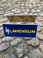 bandenstandaard michelin banden reclamebord geen emaille, Verzamelen, Ophalen of Verzenden, Gebruikt, Reclamebord
