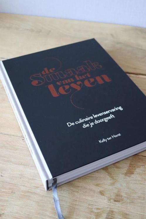 Kookboek - Kelly ter Horst - de smaak van het leven, Boeken, Kookboeken, Nieuw, Voorgerechten en Soepen, Hoofdgerechten, Ophalen of Verzenden