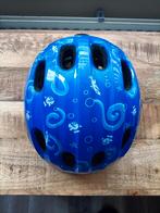 Fietshelm Kind - Blauw met Visjes, Fietsen en Brommers, Fietsaccessoires | Fietshelmen, Ophalen, Gebruikt, Onbekend, Overige maten