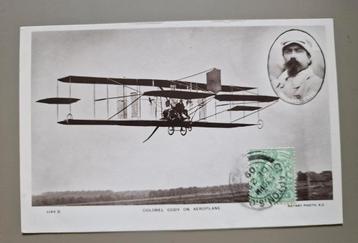 124) ORIGINELE ANSICHTKAART LUCHTVAART 1909 - COLONEL CODY beschikbaar voor biedingen