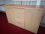 Klein dressoir blank eiken fineer, Huis en Inrichting, Kasten | Dressoirs, Ophalen, Modern, 25 tot 50 cm, Gebruikt