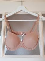 Victoria secret 32D E70 lined demi bh beige nude, Kleding | Dames, Ophalen of Verzenden, Beige, BH