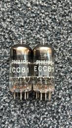 Mullard ECC81 NOS matched pair (philips opdruk), Ophalen of Verzenden, Buis of Buizen