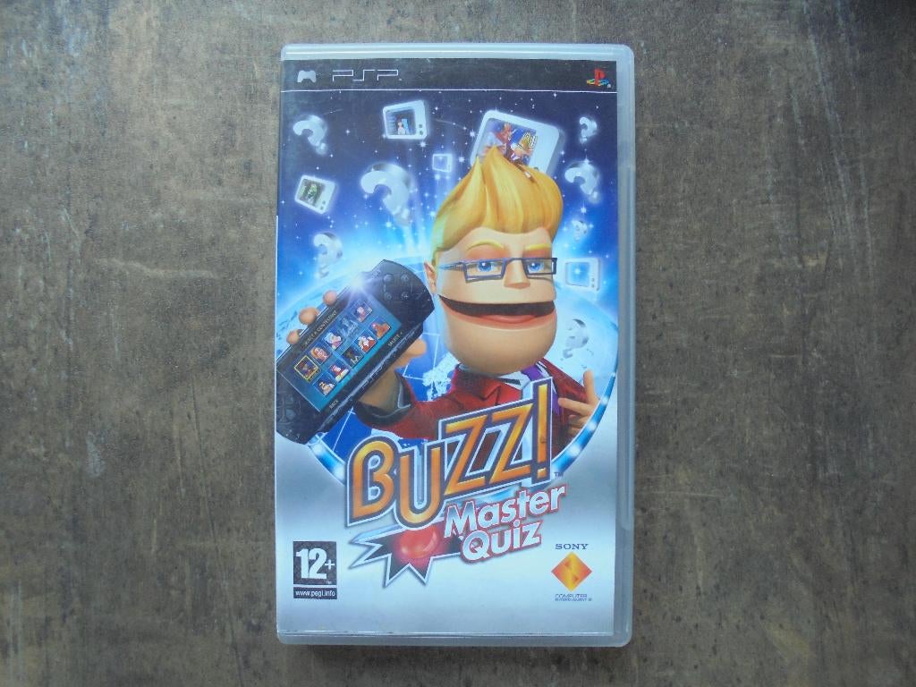 Buzz Master Quiz voor PSP (zie foto's) II, Puzzel en Educatief, Gebruikt, Ophalen of Verzenden, 3 spelers of meer