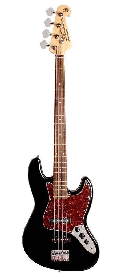 BD1BK SX Standard Series J-style elektrische basgitaar zwart, ., Nieuw, ., .