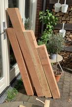 4 douglas palen 12x12, Doe-het-zelf en Verbouw, Hout en Planken, Ophalen, Nieuw, Balk, Overige houtsoorten