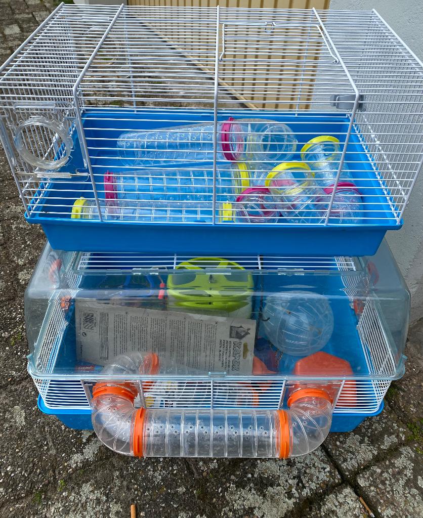 Hamster of muizen kooien, Kooi, Minder dan 75 cm, Zo goed als nieuw, Muis