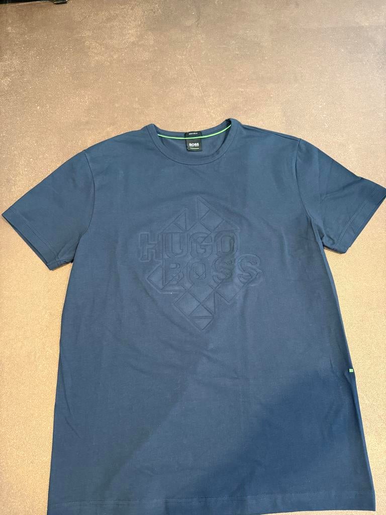 Hugo Boss T-shirt Maat M, Kleding | Heren, T-shirts, Verzenden, Zo goed als nieuw, Maat 48/50 (M), Blauw