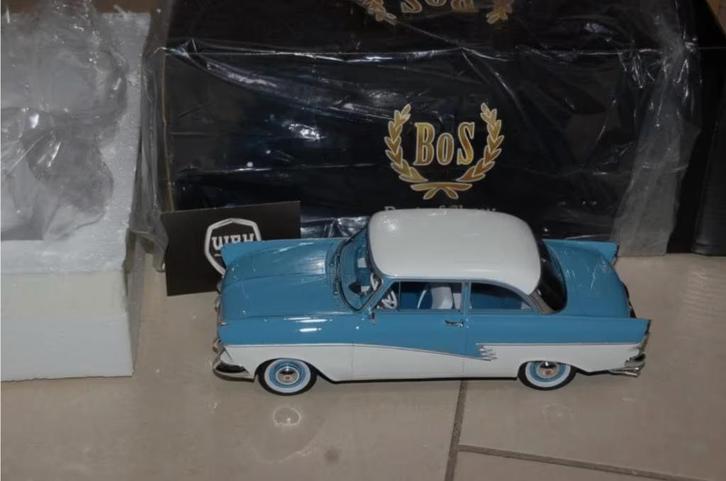 SALE 1:18 FORD TAUNUS 17M P2 BOS models BOS019 in box WRH, Hobby en Vrije tijd, Modelauto's | 1:18, Zo goed als nieuw, Auto, Overige merken