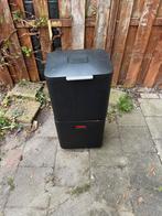 Joseph Joseph Prullenbak Totem Max 60 Liter zwart, Ophalen, Met pedaal, 40 liter of meer, Zo goed als nieuw