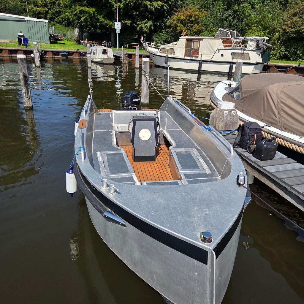 Aluminium Tender 6.50m - Zeewaardig en Compleet, Watersport en Boten, Ophalen of Verzenden