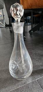 glazen karaf, Antiek en Kunst, Ophalen of Verzenden