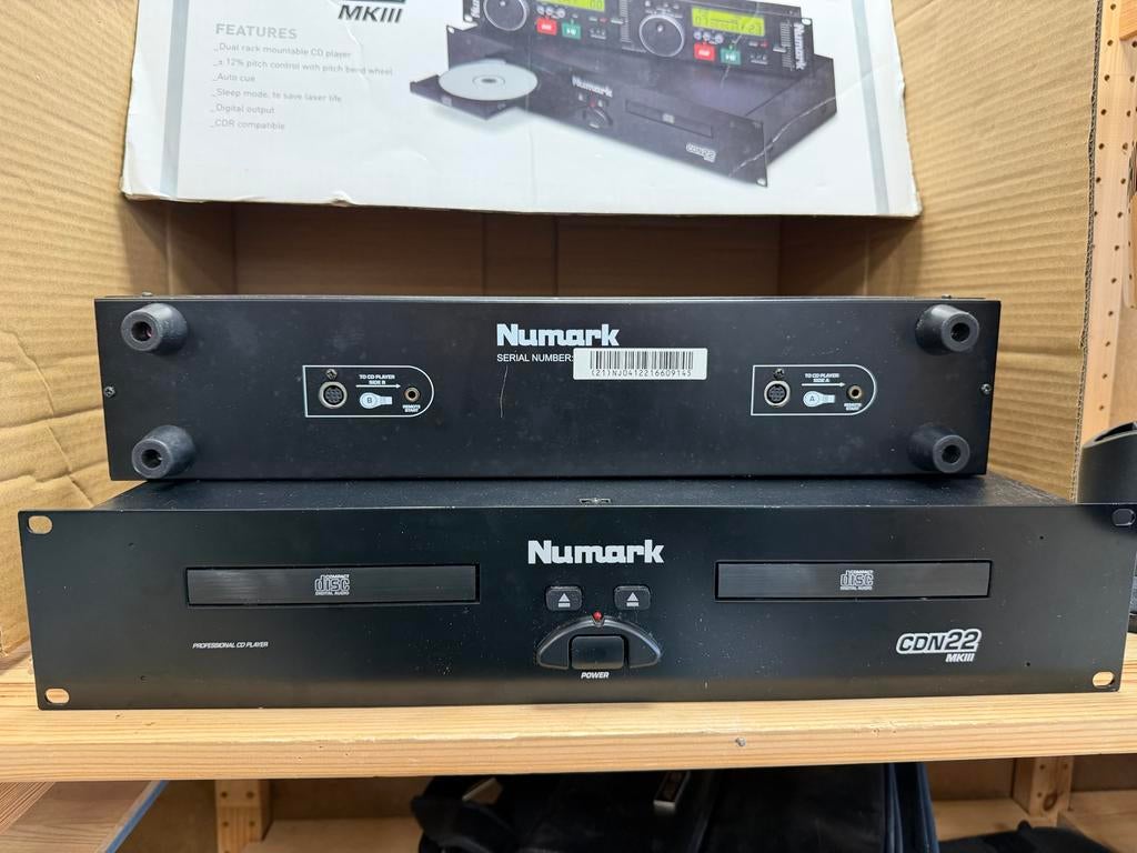 Numark CDN 22 Professionele CD-speler - Gebruikt, Ophalen of Verzenden, Gebruikt, Overige merken