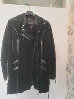 Zwarte suède jas, Ophalen of Verzenden, Zo goed als nieuw, Zwart