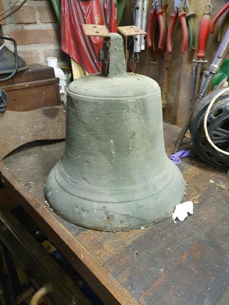 Antieke bronzen bel - Uniek decoratiestuk, Ophalen