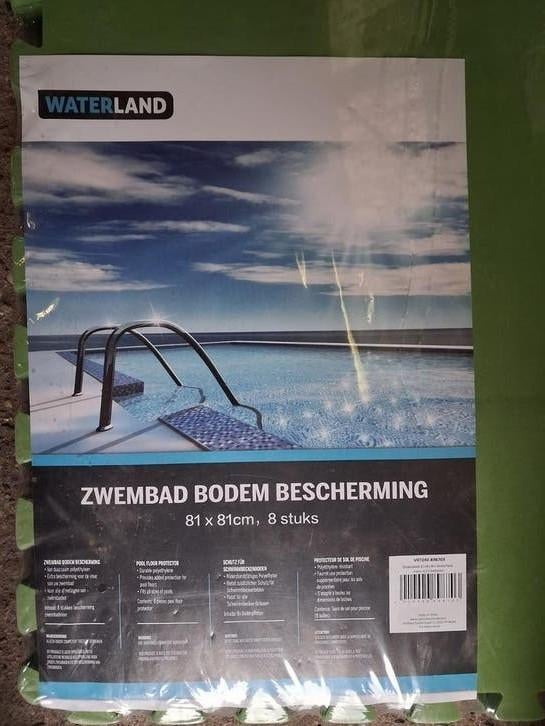 Waterland Zwembad Bodembescherming - 8 stuks, Tuin en Terras, Zwembad-toebehoren, Ophalen, Nieuw