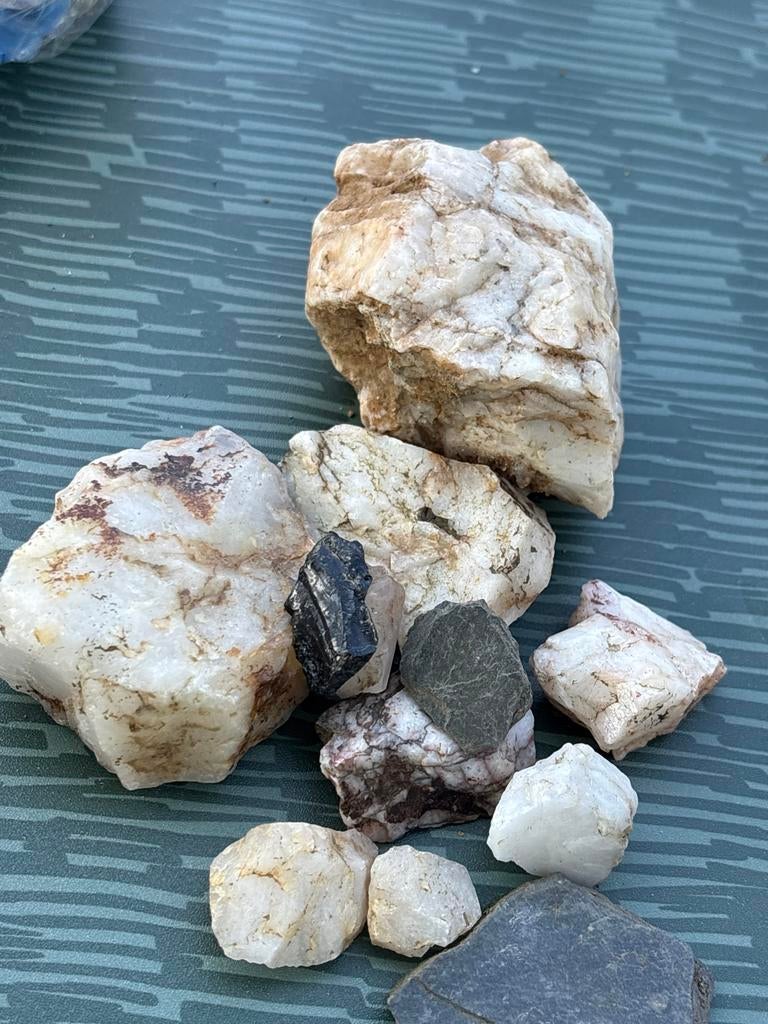 Mooie Stenen - Diverse Mineralen Collectie, Verzamelen, Mineralen en Fossielen, Ophalen of Verzenden, Mineraal