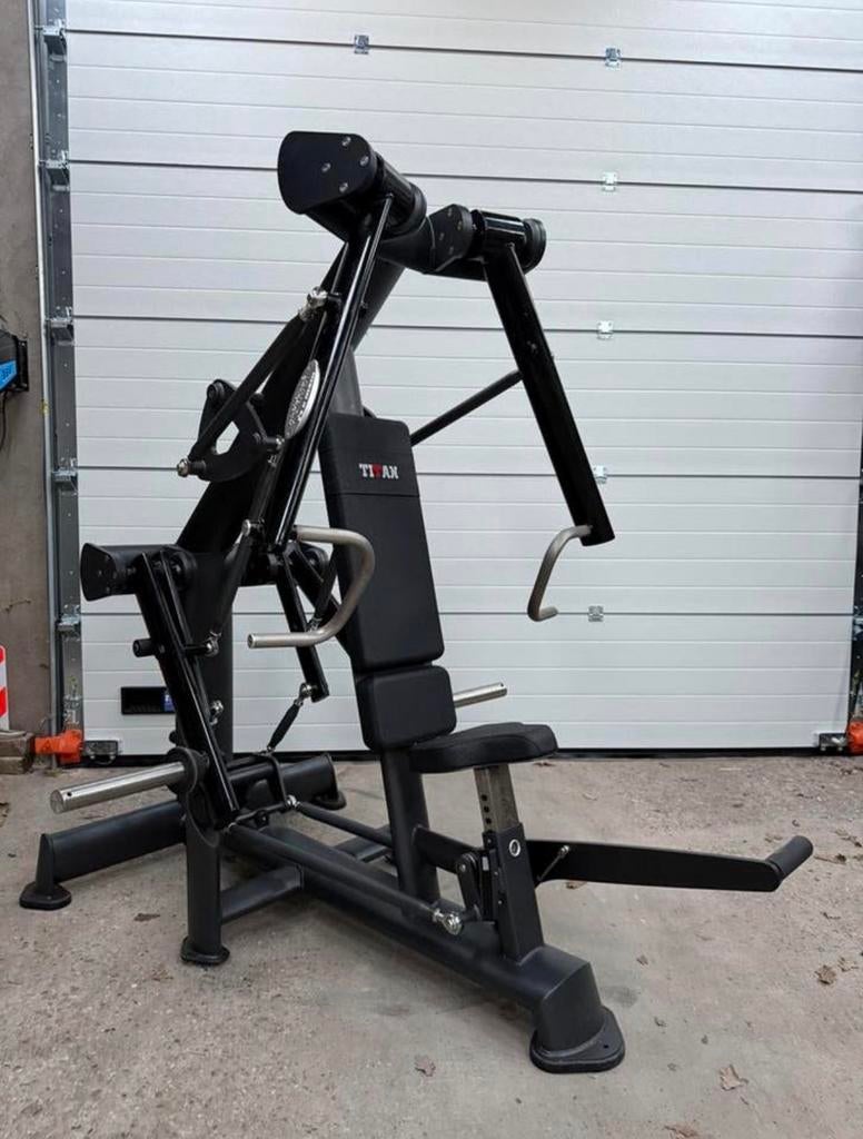 Titan Fitness Chestpress / Brustpresse / Chest machine, Ophalen, Benen, Gebruikt, -