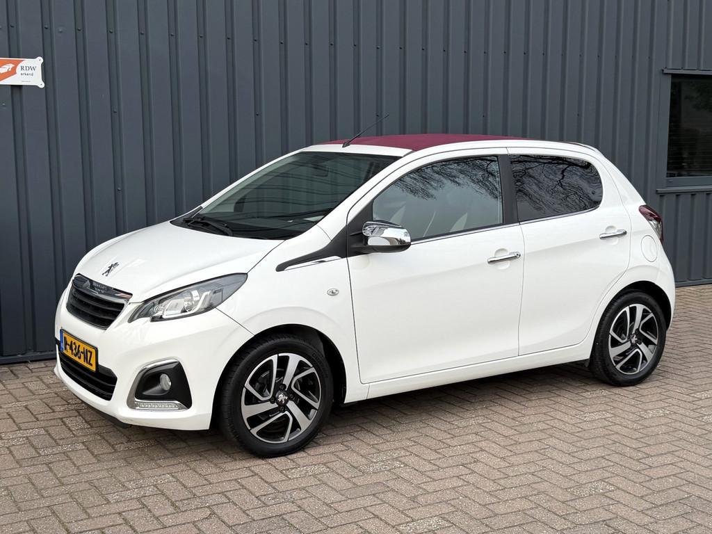 Peugeot 108 1.2 Puretech Allure NW.DISTRIBUTIERIEM!/CABRIO!/, Auto's, Voorwielaandrijving, Stof, Gebruikt, 1199 cc