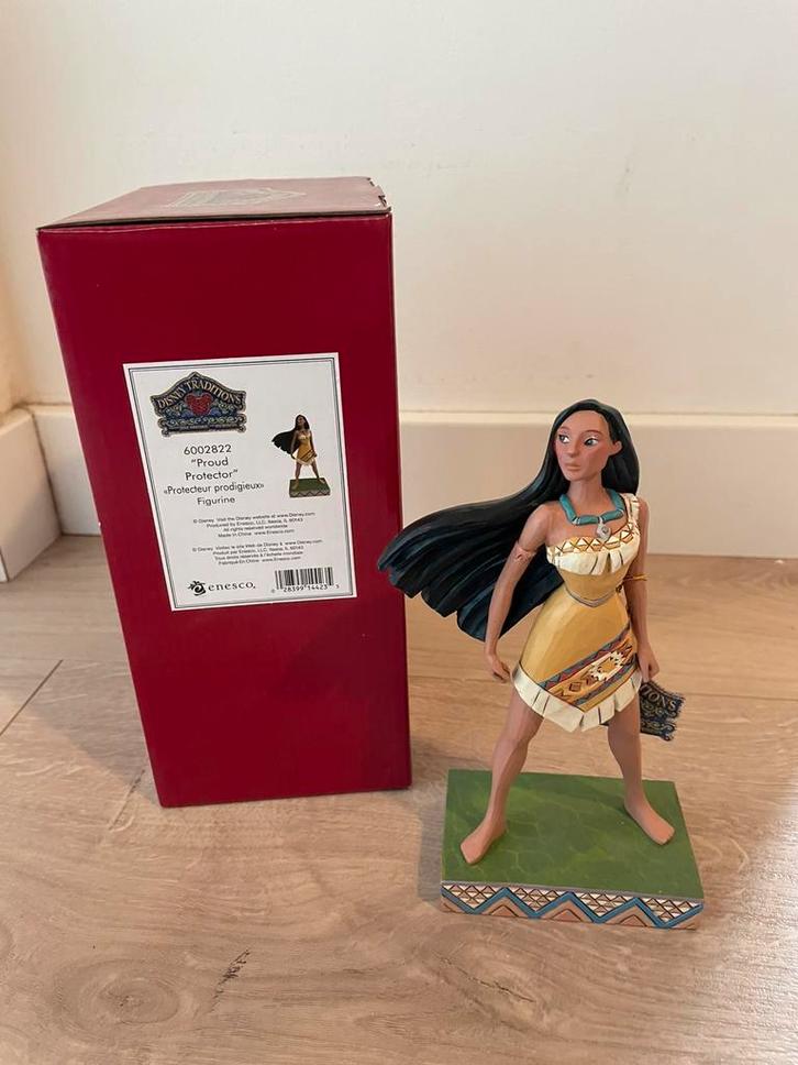 Disney traditions jim shore  Pocahonta Passion, Verzamelen, Disney, Zo goed als nieuw, Beeldje of Figuurtje, Overige figuren, Ophalen of Verzenden