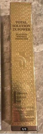 Total Solution 2X Power Placenta Wrinkle Perfecter., Ophalen of Verzenden, Nieuw, Gehele gezicht, Verzorging