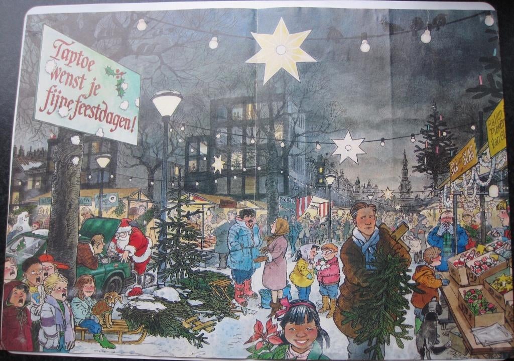 kleine Taptoe poster voor de Kerst, Diversen, Kerst, Ophalen of Verzenden, Zo goed als nieuw