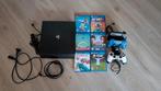Playstation 4 met camera, 6 games en 3 controllers, Ophalen, Gebruikt, Overige genres, Eén computer
