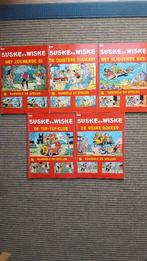 Suske en Wiske: 5x Stripverhaal + Raadsels en Spellen., Meerdere stripboeken, Ophalen of Verzenden, Zo goed als nieuw, Willy Vandersteen
