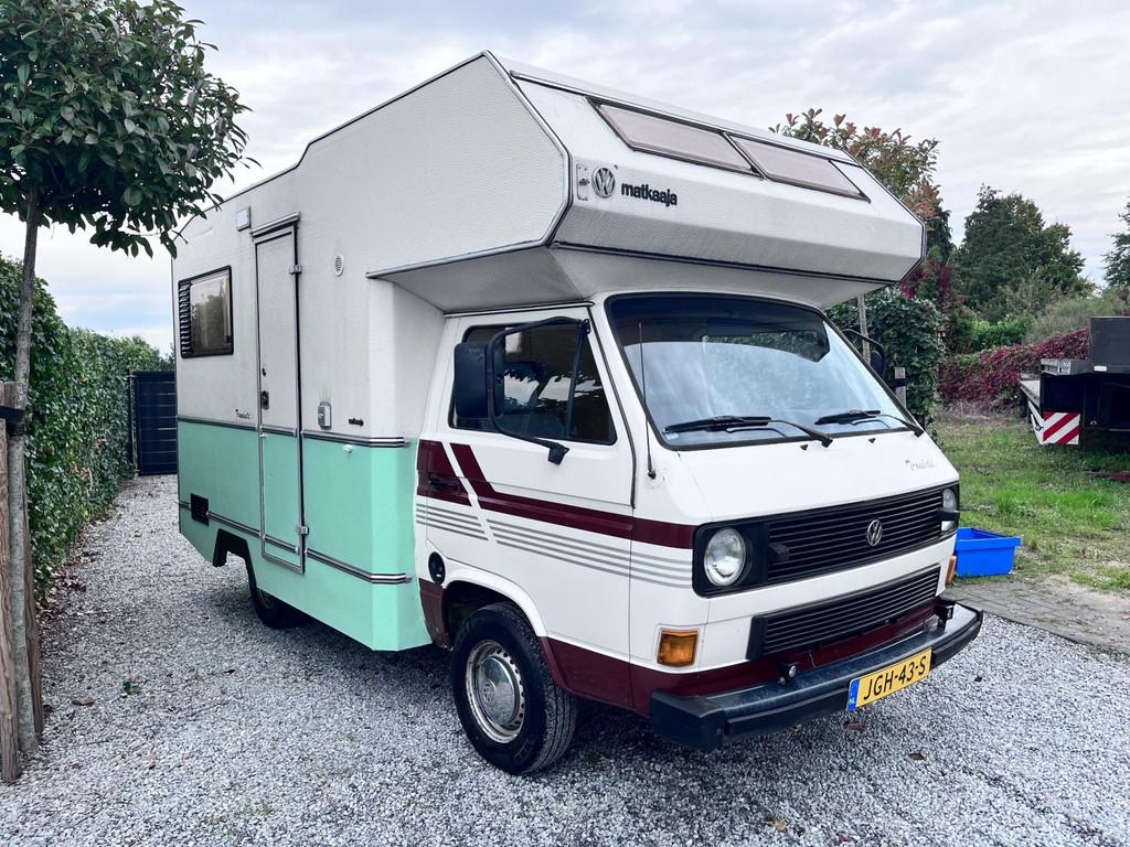 Volkswagen Camper kampeerauto T3, Auto's, Achterwielaandrijving, Gebruikt, Overige modellen, 1600 cc