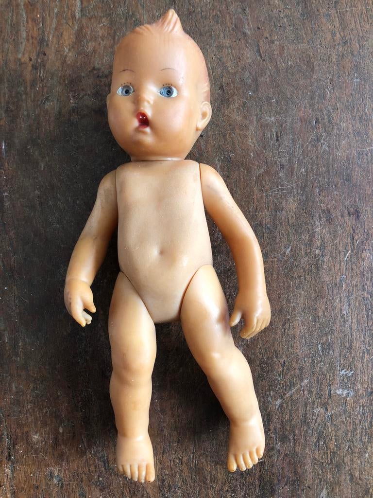 Vintage Babypop - Jaren '50/'60, Ophalen of Verzenden, Gebruikt, Babypop