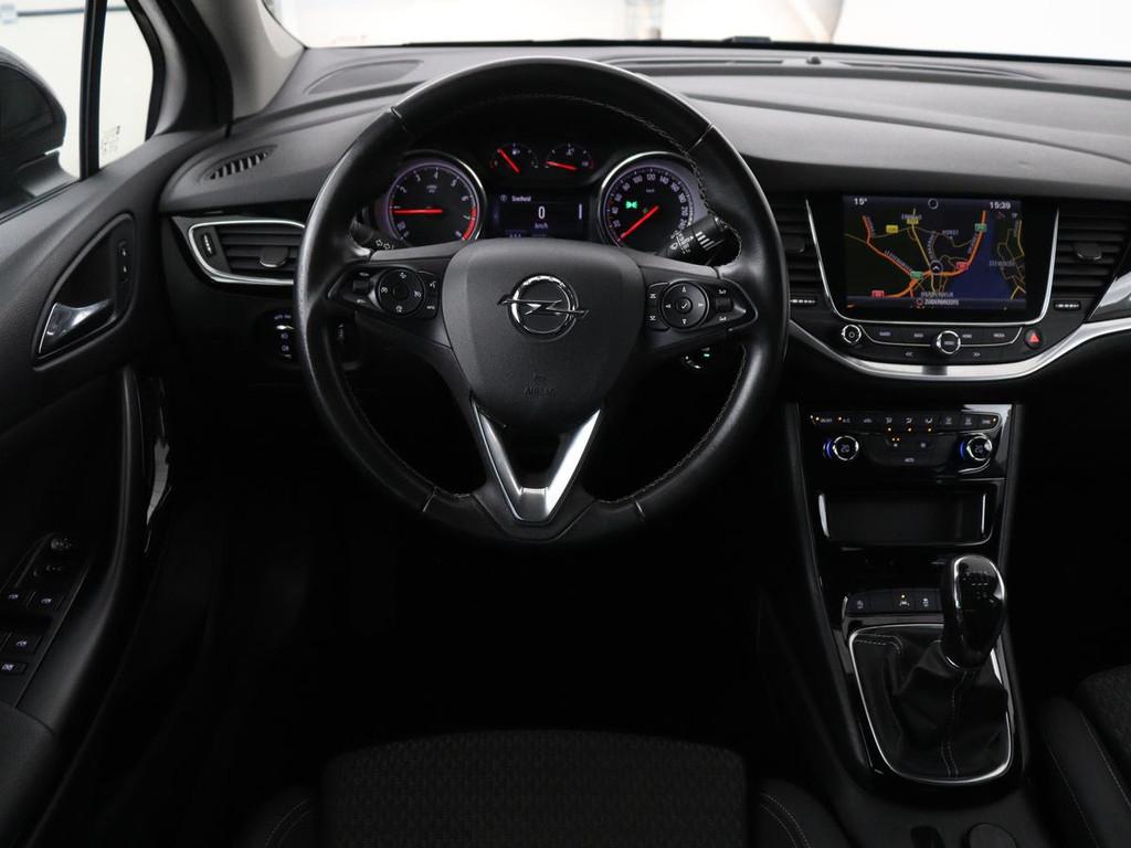 Opel Astra 1.0 Turbo Executive | Camera | Carplay | Half led, Auto's, Opel, Stof, Gebruikt, Blauw, 610 kg