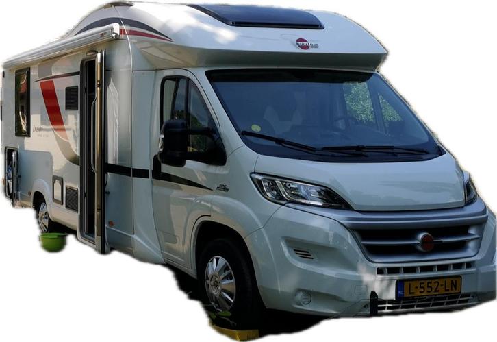 Bürstner Ixeo Time it 734 Fiat 2.3 130pk | Queensbed, Caravans en Kamperen, Campers, Particulier, tot en met 4, Half-integraal