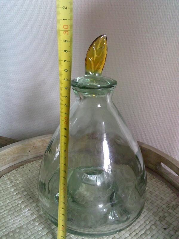 PIZARRO Collection groene glazen wespen vanger, Antiek en Kunst, Ophalen of Verzenden