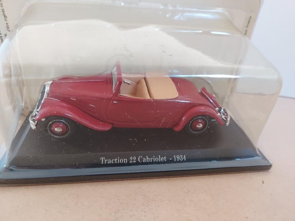 Citroen Yraction 22 canriolet 1/43 efitions Atlas, Verzenden, Nieuw, Auto, Overige merken