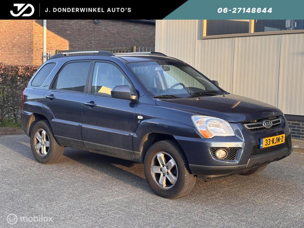 Kia Sportage 2.0 CVVT X-ecutive Clima Cruise Export, Auto's, Kia, 1442 kg, Gebruikt, 4 cilinders, Blauw