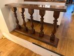 Klassieke houten balustrade / sidetable / tafel, Ophalen