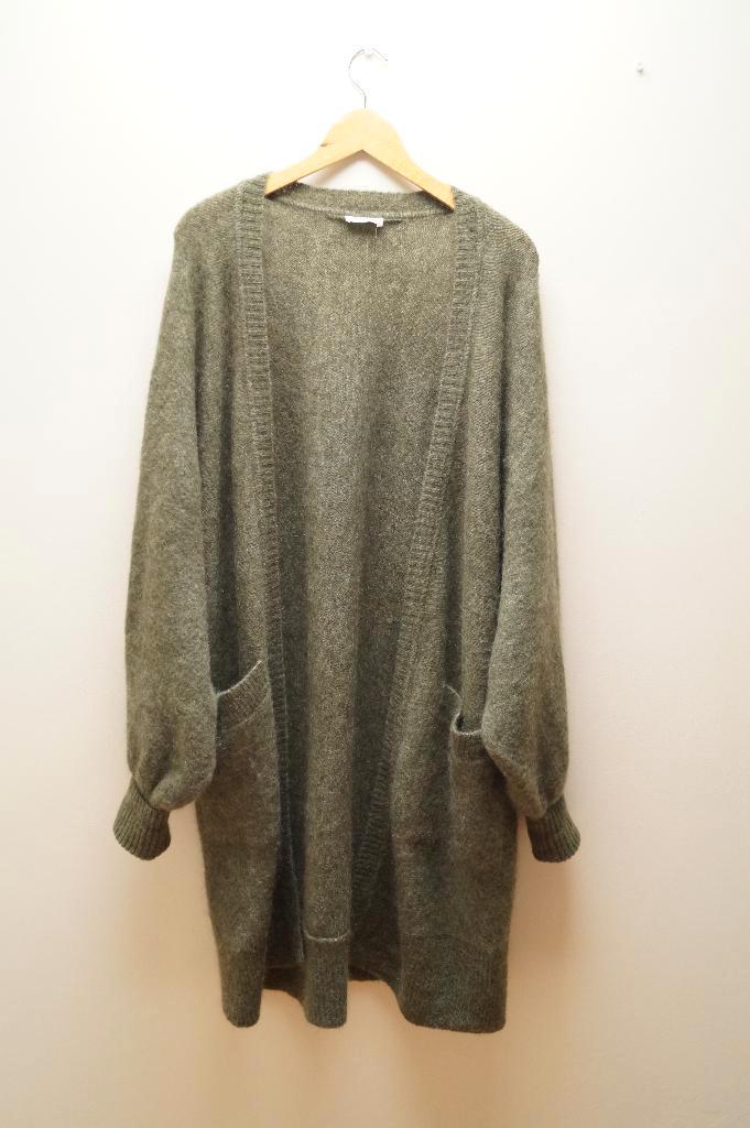 AMERICAN VINTAGE Vest ZABIDOO Maat L/XL, Kleding | Dames, Truien en Vesten, Zo goed als nieuw, Maat 42/44 (L), Groen, Verzenden