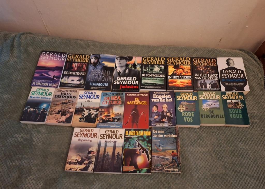 Gerald Seymour 21 boeken, Ophalen of Verzenden