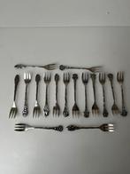 16 Gero verzilverde gebaksvorkjes, Ophalen of Verzenden